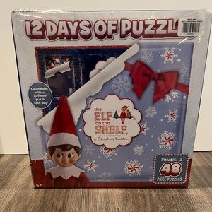 🎄HARD TO FIND🎄Must-have Puzzle Calendar to go with Elf on the Shelf- NWT